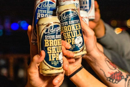 Broken Skull IPA cans